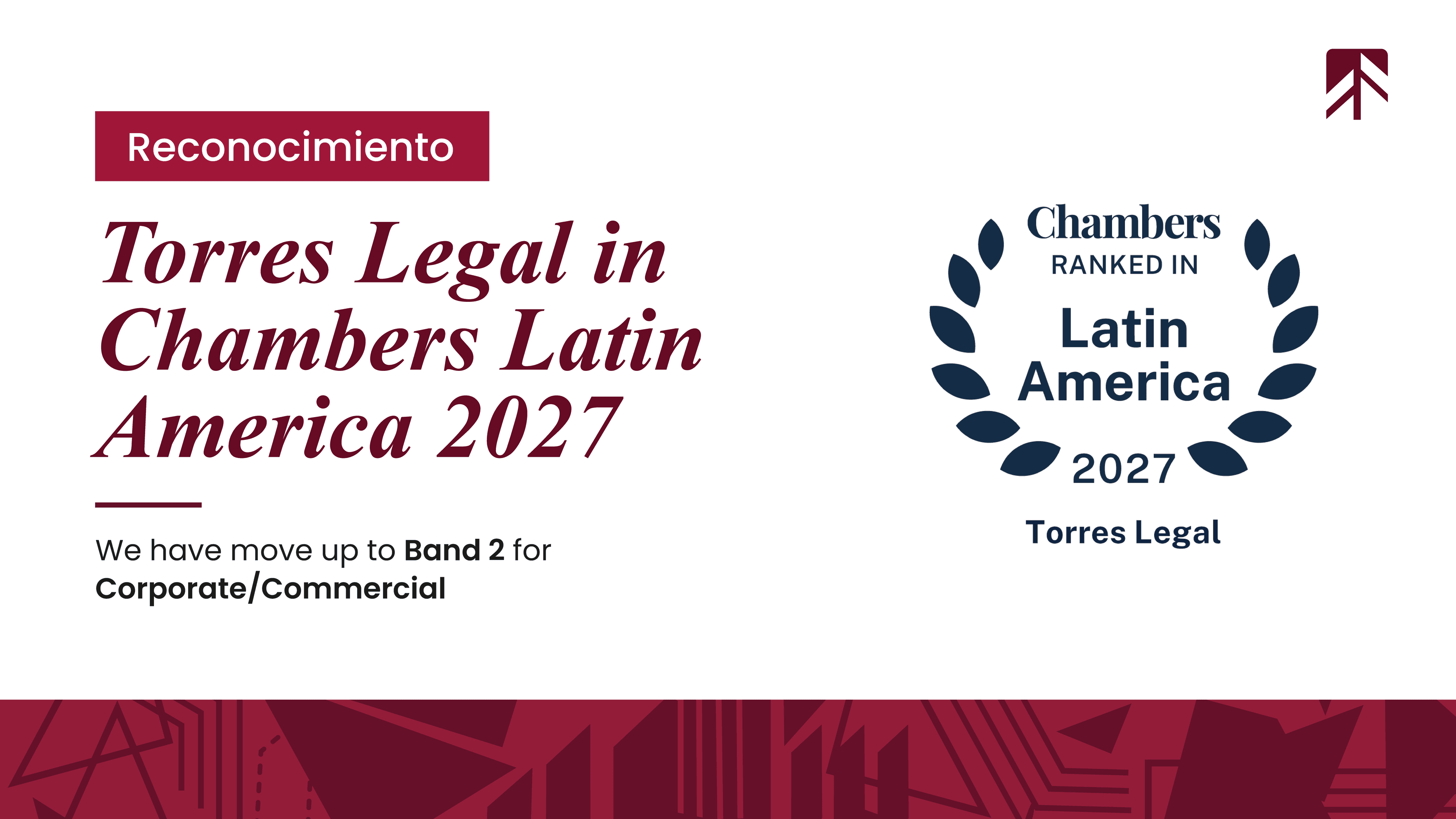 Torres Legal in Chambers Latin America 2027